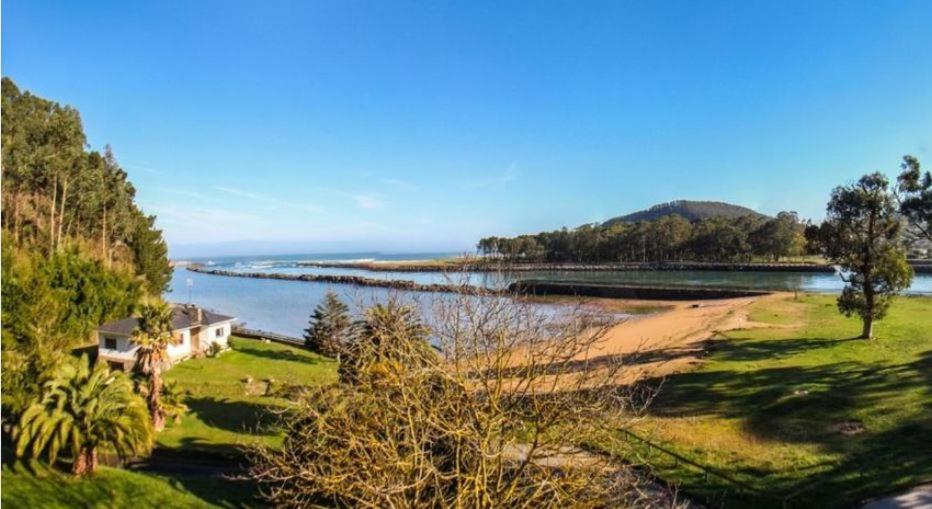 Playa Del Puntal Villaviciosa Asturias Lujo Primera Linea Playa Exterior photo